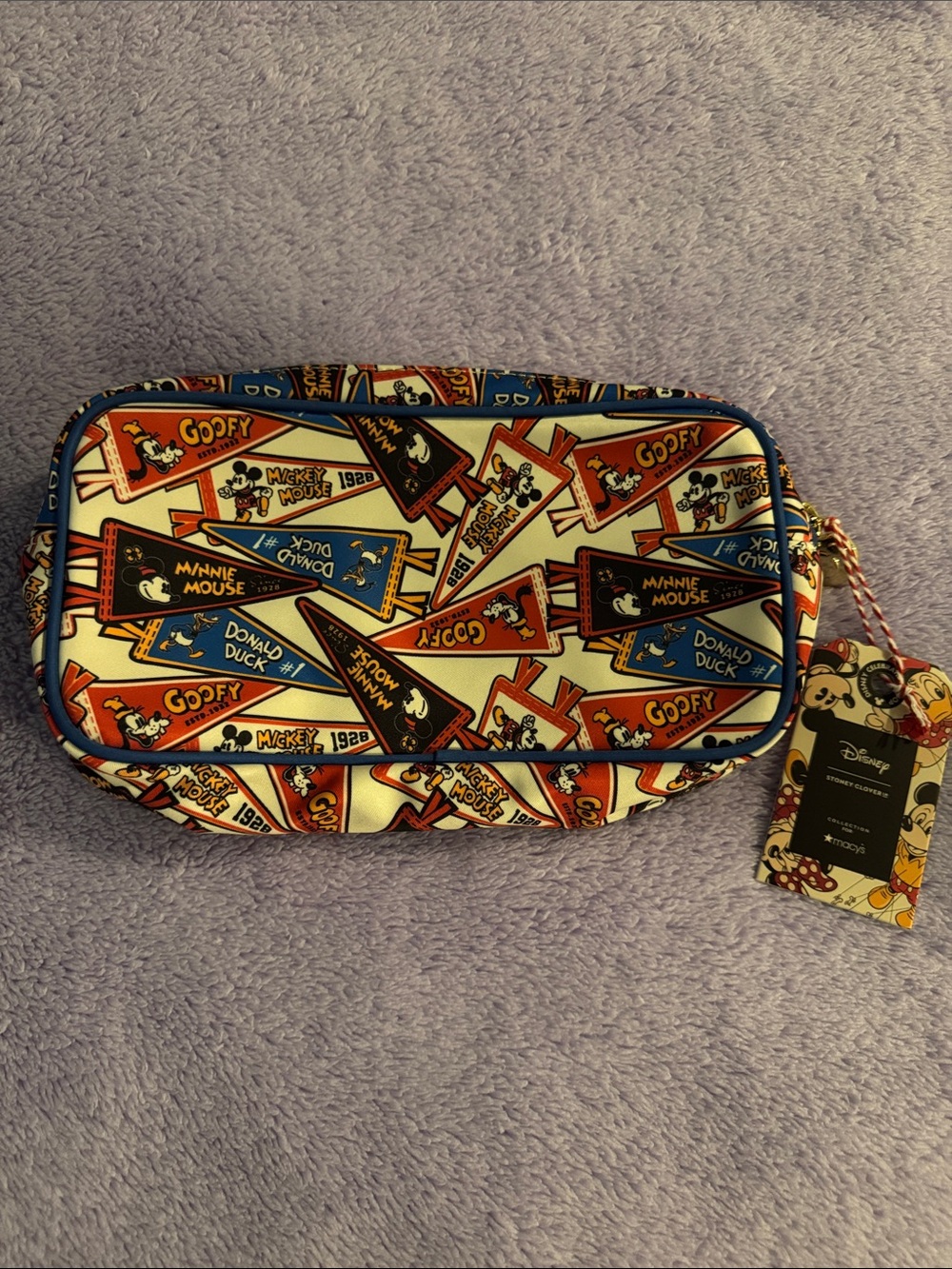 Macy’s Stoney Clover Lane Disney Pennant Small Pouch